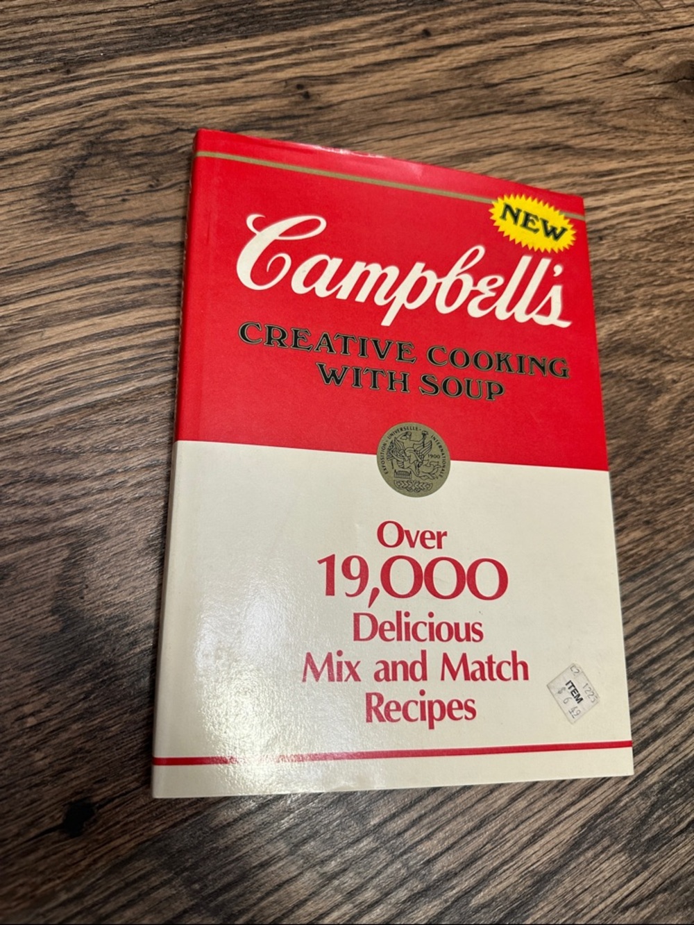 Campbell's Creative Cooking with Soup 1985 Vintage Cookbook